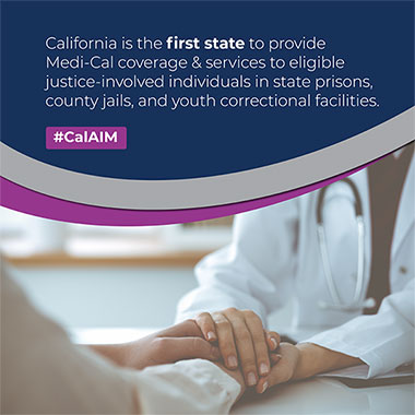 CalAIM Justice Involved Sample Social Image