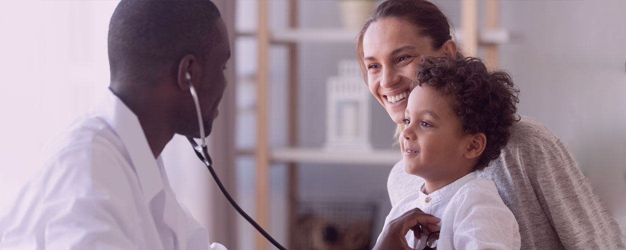 banner image; a photo of a happy family.